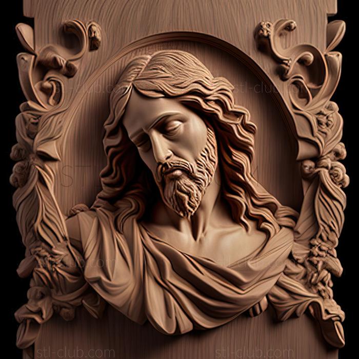 3D model st jesus (STL)